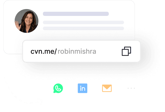 Share video CV preview